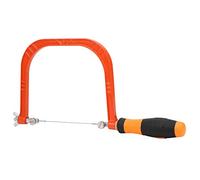 Spacnana Spacnana Mini Sierra de Calar Ajustable, Aleación de Aluminio, Práctica Herramienta de Corte para Carpintería y Manualidades, Longitud Total 12,2 Pulgadas, Perfecta para Entusiastas del