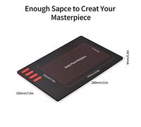 Spacnana Tabla Gráfica T505 para Crear Arte Digital con Claves de Acceso Directo sin Baterías 8192 Niveles de Presión para Dibujar un Proyecto Educativo en OTG (Tipo 2)