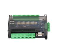 Spacnana Tablero de Control Industrial Controlador PLC de 24 VCC, Salida de relé 16 Entradas 16 Salidas, Contador de Alta Velocidad de 32 Bits, para Uso de Controladores de Telecomunicaciones de