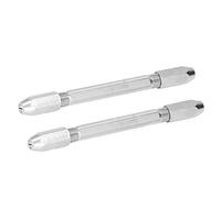 Spacnana Taladro Manual Hexagonal, Latón, Tornillo de Banco de Doble Extremo para Fabricación de Joyas, Capacidad de 0,02-0,13 Pulgadas, Ideal para Abalorios y Reparación de Relojes