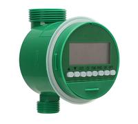 Spacnana Temporizador de Riego Programable, Temporizador de Aspersor con Pantalla LCD con Conector Rápido y Filtro, de Agua Automático de Ahorro de Energía para Usuarios de Riego de Césped y Jardín