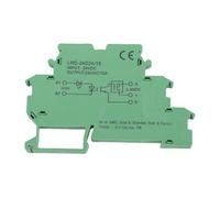 Spacnana Terminal de relé de Estado Sólido, Bloque de Terminales de relé Normalmente Abierto de 10 A con Indicador de Estado de Entrada LED, para Phoenix 2964322