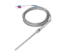 Spacnana Termopar Tipo K, Sensor de Temperatura Sonda de 100 Mm 0-400 ℃ con Alta Sensibilidad y Precisión para Medición Industrial en Máquinas Textiles de Plástico