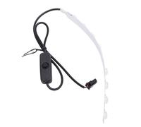 Spacnana Tira de Luces LED Ultrafina para Impresora 3D, 24V, RA95, Lámpara de Relleno Blanca de Alto Brillo para Lab A1 Mini con Bridas para Cables de Nailon