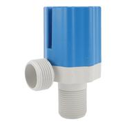 Spacnana Válvula de Controlador de Nivel de Agua Automática, Válvula Flotante de Control de Nivel de Agua Incrustada de Hilo de 1 Pulgada con Filtro y Codo para Piscina, (Entrada superior)