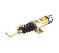 Spacnana Válvula Solenoide de Cierre de, Válvula Electromagnética para Generador Eléctrico con Voltaje de 24 V, Ideal para Reemplazo en Sistemas de