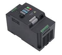 Spacnana Variador de Frecuencia 380V Trifásico Mini VFD 4KW PC Aluminio 0 a 400Hz Salida IP20 Gobernador de Motor para Equipos Industriales Bombas Ventiladores Compresores
