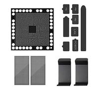 Spactz Kit de TapóN de de Filtro de una Prueba de Polvo para Consola de Juegos Accesorios de PláStico Protector de Paquete de Tapones
