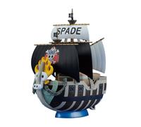 Spade Pirate's Ship. One Piece Grand Ship Collection. Bandai Hobby