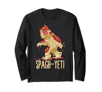 Spag-Yeti Spaghetti Spagyeti Funny Ramen Fideos Pasta Manga Larga