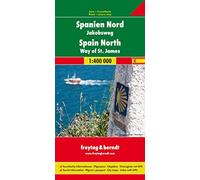 España Norte. Camino de Santiago 1:400.000 mapa de carreteras. Freytag & Berndt.: Wegenkaart Schaal 1 : 400.000: AK 0527 (Auto karte)