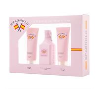 SPAGNOLO - Esencia Woman Eau de Toilette Natural y Femenina, Estuche de Regalo Mujer Colonia 75 ml + Gel de Baño 75 ml + Crema Corporal 75 ml, Aroma Floral Afrutado, Fragancia Fresca y Duradera