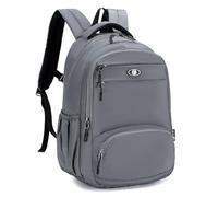 SPAHER 20L Mochila Viaje Cabina Avion 40x30x15 Iberia British Airways Travel Backpack Impermeable Pequeña Mochilas Escolares Universidad Deporte Casual Equipaje de Mano Gris