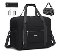 SPAHER Bolsa de Viaje 45x36x20 Easyjet Airlines Equipaje de Mano Bolsa de Deporte Gimnasio Impermeable Bolsos Maternidad Hospital Fin Semana Mujer Hombres Travel Gym Bag Cabin Duffle Bag