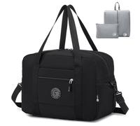 SPAHER Bolsas de Viaje 40x30x25 Eurowings 30L Equipaje de Mano Cabina Plegable Bolsa de Deporte Maternidad Hospital Bolso Equipaje Impermeable Mujer Hombres Travel Bag Cabin Duffle Bag