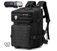 SPAHER Mochila Militar Tactica 30 litros Molle Mochila Viaje Cabina 40x30x25 Eurowings Montaña Hombre Impermeable Trekking Grande Senderismo Mochila para Pesca Gimnasio