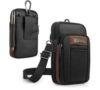 SPAHER Pequeño Riñonera Cinturon Hombre Bandolera Pequeñas Bandoleras Deportivas Bolsito Pequeño Cintura Mobile Riñoneras Bolsa de Cintura para Hombre