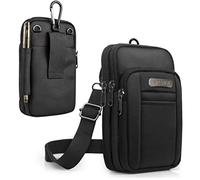 SPAHER Riñonera Bandolera Hombre Pequeñas Deportivas Bolsito Mobile Bolsa de Cintura Regalo para Hombre