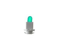 SPAHN EBSR Bax - Lote de 10 bombillas (24 - 28 V, 1,2 W, casquillo de plástico, 24 V, 1,2 W), color verde