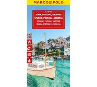 Spain & Portugal Marco Polo Map (Map) Marco Polo Maps (Importación USA)