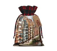 Spain Water City - 1 bolsa con cordón de 4.7 x 6.9 pulgadas, duradera y elegante, ideal para regalos personalizados de Halloween