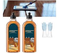 Spainho Floor Cleaner,5 in 1 Fragrance Cleaning Care Solution,floor cleaner dual-action stain & odor remover,Hardwood Surface Cleaner,for Hardwood and Tile Floors (2)