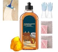 Spainho Floor Cleaner,Cleaner & Polish Solution for Hardwood Floor,5 In 1 Floors Cleaners,Stain & Odor Remover FloorCleaner,FloorCleaner Fragrance,All Kinds of Floor