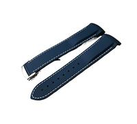 SPAKAMTZTK 19 Mm 20 Mm 21 Mm 22 Mm De Goma Silicona Curva Watchstapting Bucking Banca De Vigilancia Compatible for Omega Compatible for Seamaster300 Compatible for Vigilancia Speedmater correa de relo