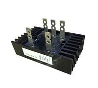 SPAKAMTZTK 1pc puente rectificador 100a amp 10 0v-1600v Rectificador de puente de diodo de alta potencia de voltaje de voltaje Rectificador de puente de diodo negro de alta potencia lastre