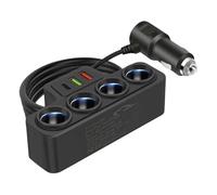 SPAKAMTZTK Adaptador for encendedor de coche QC3.0+PD 3.1A 12V-24V puertos USB 4 divisor enchufe for encendedor