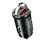 SPAKAMTZTK Cargador de coche for anillo tracción PD QC 66/100/200 W, adaptador USB C for teléfono, compatible for Xiaomi, for Samsung for Huawei encendedor(200W 2 USB)