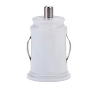 SPAKAMTZTK Cargador de coche USB dual 5 A, carga rápida, 2 puertos, 12-24 V, toma mechero, cargador USB-C for todos los teléfonos inteligentes encendedor(B)