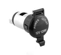 SPAKAMTZTK Enchufe hembra for encendedor de coche for funda impermeable, cargador CC, toma corriente for DVR, 12 V-24 V, 120 W, 10 A encendedor(C)