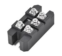 SPAKAMTZTK MDS 100A 160 Generadores reguladores de 0V Módulo de puente del rectificador trifásico 5 Terminales Generador Starter Sin controlador de rotura lastre