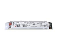 SPAKAMTZTK T8 220-240V AC Balastos fluorescentes de la lámpara fluorescente de la balasta electrónica de 2x58w de gran voltaje lastre(58W)