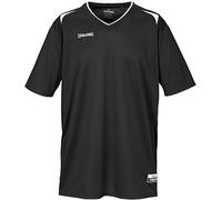 Spalding Bekleidung Teamsport Attack Shooting Shirt - Camiseta de running para hombre, color negro/blanco, talla XXXS