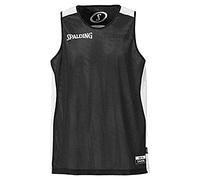 Spalding - Camisa de baloncesto, color blanco, negro, talla XXS