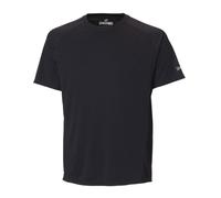 Spalding Camiseta deportiva para hombre, camiseta funcional esencial, de secado rápido, transpirable, camiseta de baloncesto y correr para hombre/hombre, Negro , M