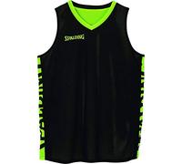 SPALDING Essential Reversible Shirt Black/Fluo Yellow XL