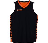 SPALDING Essential Reversible Shirt Black/Orange XXL