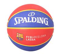 EuroLeague Baloncesto Caucho Spalding FC Barcelona Replica, Unisex Adulto, Rojo, Azul, Amarillo, 7