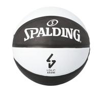Spalding - EUROLEAGUE Team SZ7 - Asvel - Balón de Baloncesto - Tamaño 7 - Baloncesto - Material: Goma - Exterior - Antideslizante - Excelente Agarre - Muy Resistente