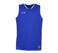 SPALDING Move Tank Top White XXXXL Camiseta, Unisex Adulto, Azul Royal/Blanco, 4XL