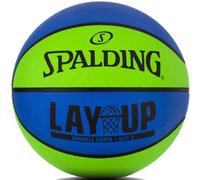 Spalding NBA - Balón de baloncesto para exteriores (goma) - FPS-324249, Mini: Size 3, 22", Azul/Verde