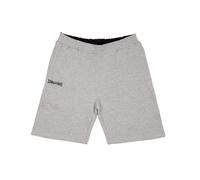 Spalding - Pantalones Cortos Flow - Pantalones Cortos de Entrenamiento - Gris Jaspeado - Ropa Deportiva y de Calle - Deporte - 80% Algodón