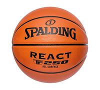 Spalding React TF-250 - Baloncesto para Interiores y Exteriores (29,5 Pulgadas)