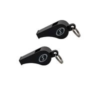 Spalding Silbatos de plástico con Cordones, Paquete de 2