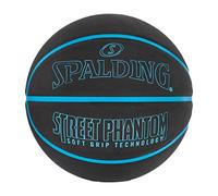 Spalding Street Phantom - Balón de Baloncesto para Exteriores, Color Azul neón, 29.5 Pulgadas