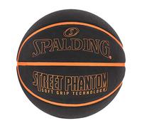 Spalding - Street Phantom- Balón de baloncesto - Tamaño 7 - Baloncesto - Balón certificado - Caucho - Exterior - Naranja - Antideslizante - Excelente agarre - Extremadamente resistente
