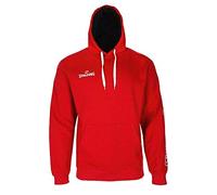 Spalding Team II Sudadera con Capucha, Hombre, Rojo, L